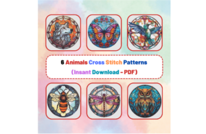Animals cross stitch patterns