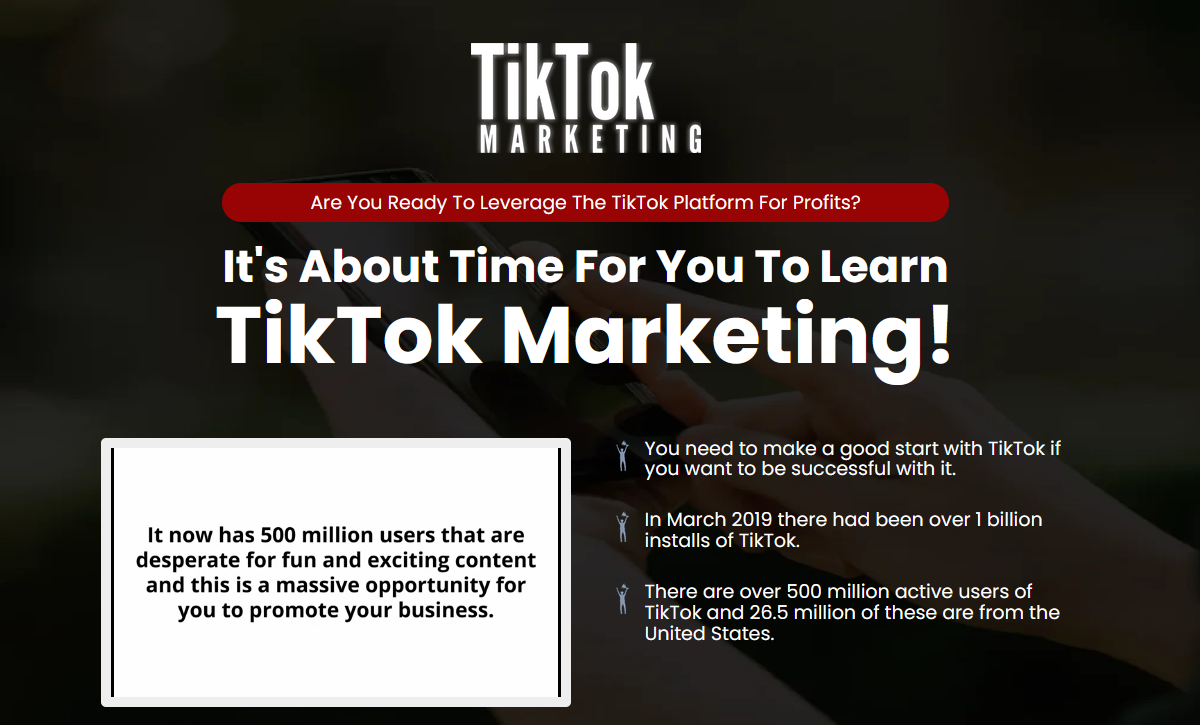 TikTok marketing secrets